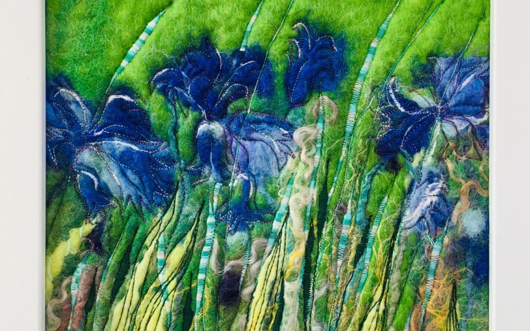 Spring themed art SOLD