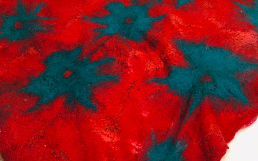 Nuno Felted Tunic – part 2