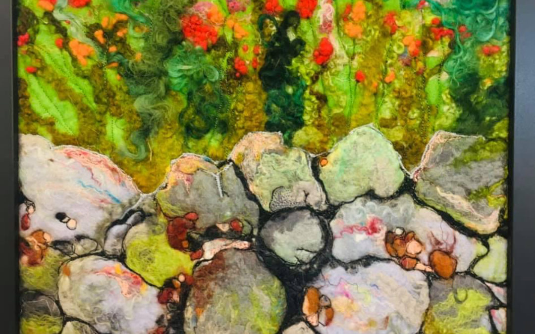 Felted Art – ‘If Walls Could Talk’