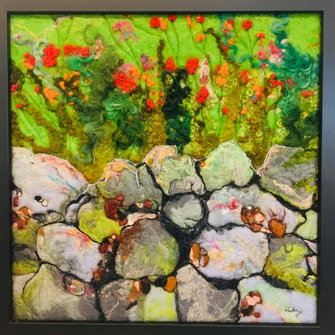 Felted Art – ‘If Walls Could Talk’