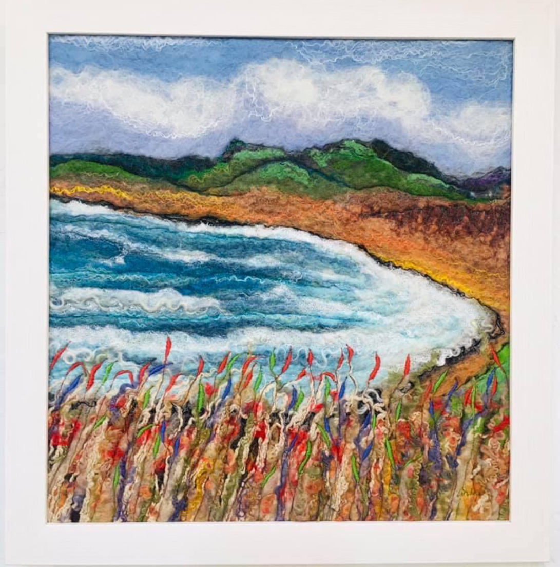 Felted Art – ‘Ardwell Bay’