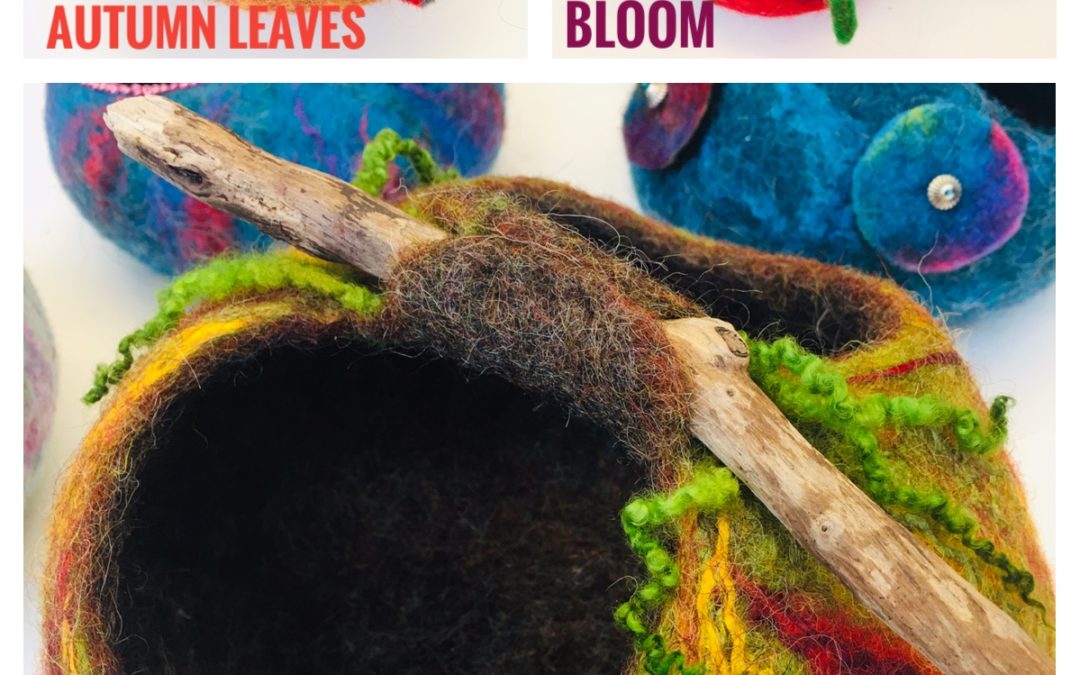 Felted Vessel Collection