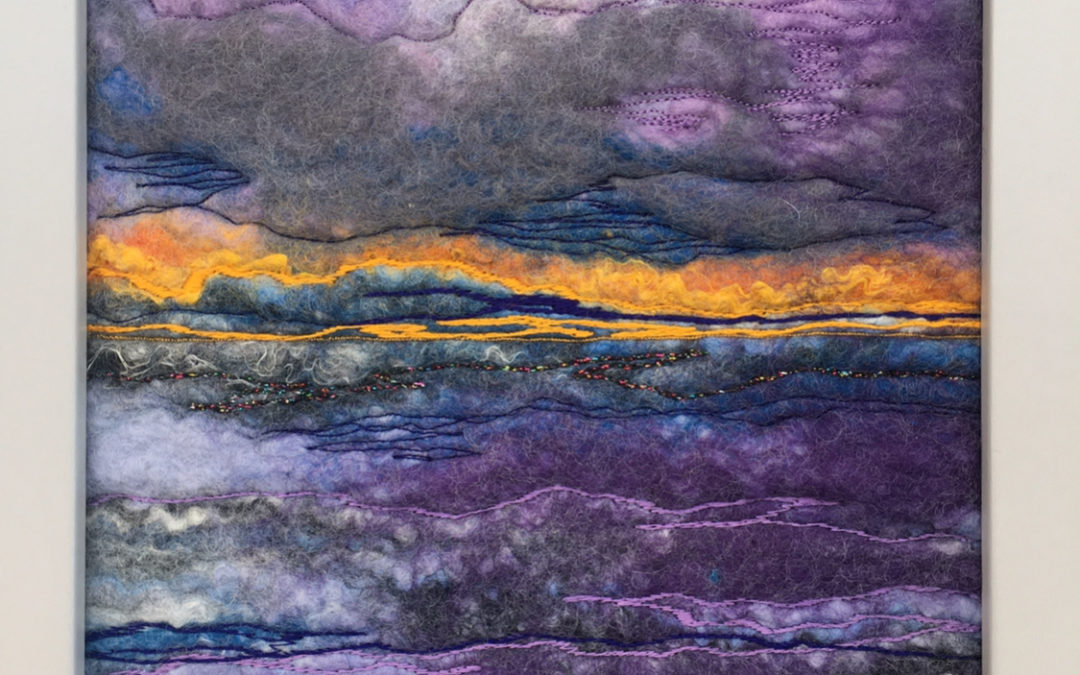 Felted Art – ‘Twilight’