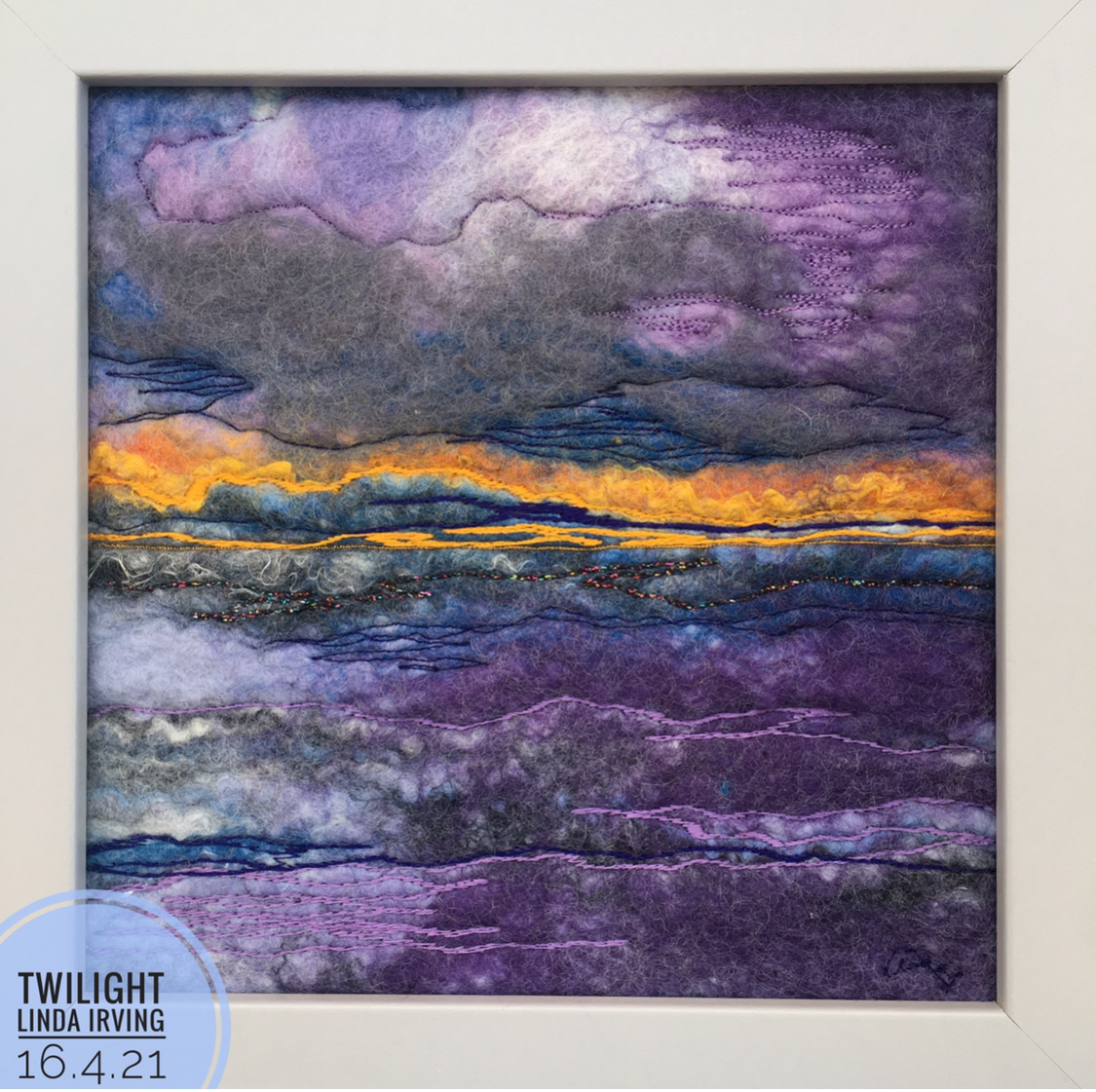 Felted Art – ‘Twilight’