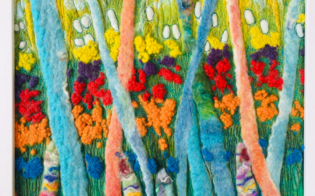 Felted Art – ‘Summer Forest’